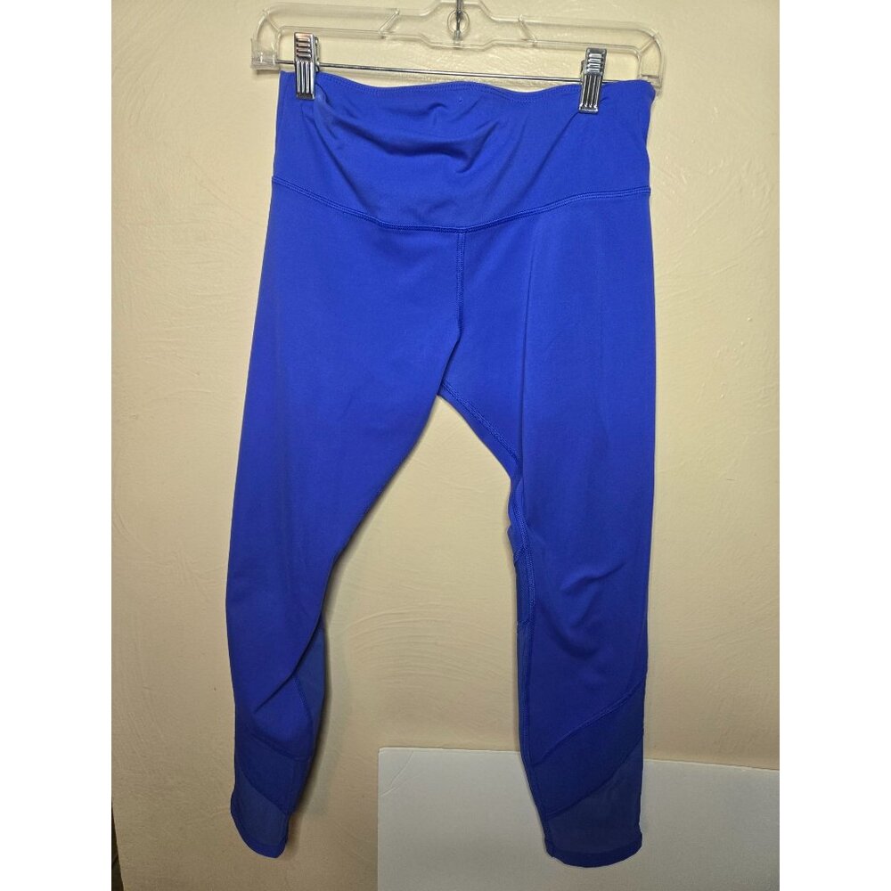 Lorna Jane Core Compression Leggings With Mesh Detail Workout Athlete FItness